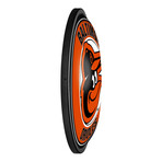 Baltimore Orioles // Round Slimline Lighted Wall Sign