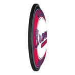 Atlanta Braves // Round Slimline Lighted Wall Sign