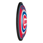 Chicago Cubs // Round Slimline Lighted Wall Sign