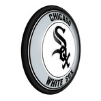 Chicago White Sox // Round Slimline Lighted Wall Sign