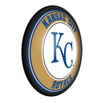 Kansas City Royals // Round Slimline Lighted Wall Sign