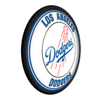 Los Angeles Dodgers // Round Slimline Lighted Wall Sign