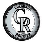 Colorado Rockies // Round Slimline Lighted Wall Sign