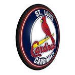 St. Louis Cardinals // Round Slimline Lighted Wall Sign