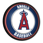 Los Angeles Angels // Round Slimline Lighted Wall Sign
