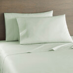 250 Thread Count Cotton Percale Sheet Set // Kiwi (78"L x 80"W x 18"H)