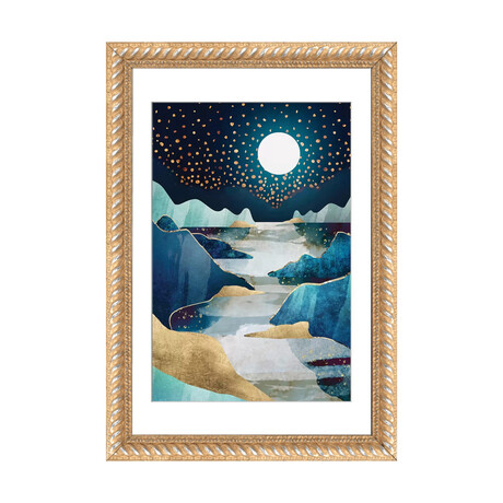 Moon Glow by SpaceFrog Designs (24"H x 16"W x 1"D)
