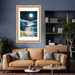 Moon Glow by SpaceFrog Designs (24"H x 16"W x 1"D)