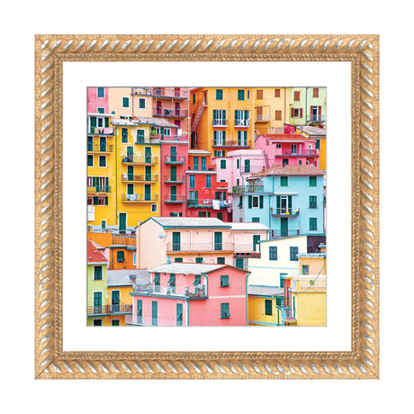 Cinque Terre by Erin Summer (16"H x 16"W x 1"D)