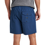 Fields Elastic Waist Walk Short  // Insignia Blue (L)