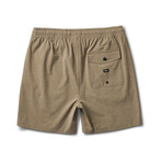 Fields Elastic Waist Walk Short  // Kelp (L)