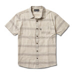 Manny Short Sleeve Button Up Work Shirt // Almond Milk (XS)