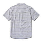 Manny Short Sleeve Button Up Work Shirt // Indigo Blue (M)