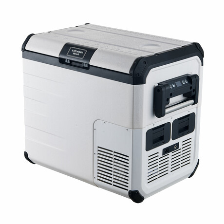 UR45W 48Q/45L // Powered Electric Fridge Freeze // Powered by LG Compressor // 12V/24V Portable Battery // 2 Batteries Included