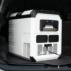 UR45W 48Q/45L // Powered Electric Fridge Freeze // Powered by LG Compressor // 12V/24V Portable Battery // 2 Batteries Included