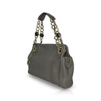 Bulgari // Monete Leather Bag // Gray // Pre-Owned