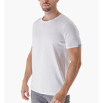Regular Fit w/ Sleeve & Back Detail Shirt // White (M)