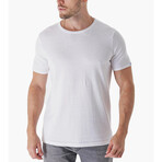 Regular Fit w/ Sleeve & Back Detail Shirt // White (L)