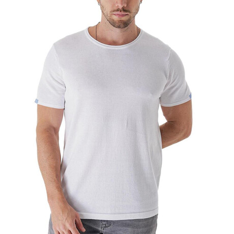 Regular Fit w/ Sleeve & Back Detail Shirt // White (S)