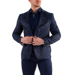 Jacquard Blazer // Navy (US: 48R)