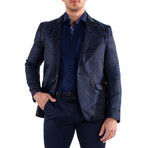 Jacquard Blazer // Navy (US: 42R)