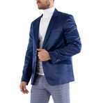 Satin Blazer // Navy (US: 46R)