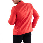 Micro Zig-Zag Blazer // Red (US: 40R)