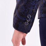 Jacquard Blazer // Navy (US: 44R)