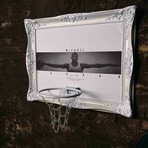 Framed Hoop // Michael Jordan (20"W x 16"H x 1"D)