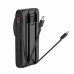 3-in-1 Wireless Portable Charging Dock (Black)