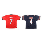 D'Andre Swift Signed Georgia Bulldogs Jersey & D'Andre Swift Signed Chicago Bears Jersey