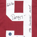 Dat Nguyen Signed Texas A&M Jersey with Multiple Inscriptions & Dat Nguyen Signed Dallas Cowboys Jersey