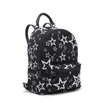 Dolce & Gabbana // Nylon + Leather Star Backpack // Black + White // New
