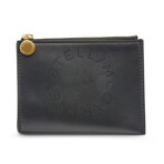 Stella McCartney // Logo Vegan Leather Wallet // Black // New