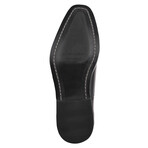 Suave  // Men's Leather Oxford Lace-Up Dress Shoes // Black (US: 10)