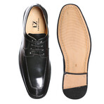 Alban // Leather Derby Lace-Up Dress Shoes // Black (US: 11)