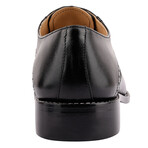 Suave  // Men's Leather Oxford Lace-Up Dress Shoes // Black (US: 12)
