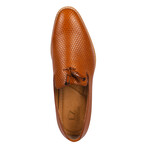 Denis // Men's Knitted Upper Tassel Slip-On Loafers // Tan (US: 12)