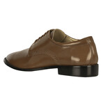 Boseman // Leather Derby Lace-Up Dress Shoes // Tan (US: 9.5)