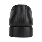 Men's Leather Tassel Slip-On Loafer Shoes // Black (US: 8)