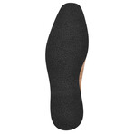 Megaball // Men's Textile-Printed Buckle Slip-On Casual Shoes // Sand (US: 10.5)