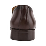 Men's Leather Tassel Slip-On Loafer Shoes // Brown (US: 9)