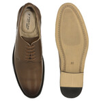 Boseman // Leather Derby Lace-Up Dress Shoes // Tan (US: 7)