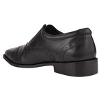 Danis // Men's Leather Derby Lace-Up Dress Shoes // Black (US: 12)