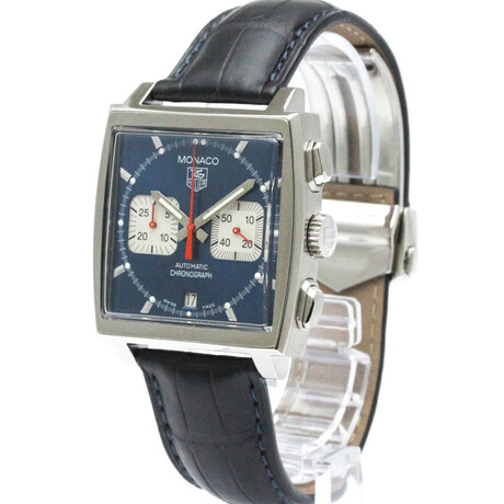 Tag Heuer Monaco Automatic // CW2113.FC6183 // Pre-Owned