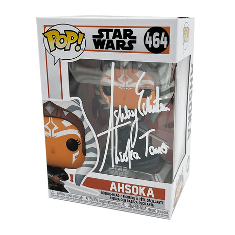 Ashley Eckstein Autographed "Ahsoka" Funko Pop