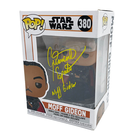 Giancarlo Esposito Autographed "Moff Gideon" Star Wars Funko Pop