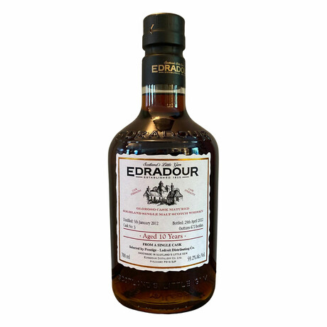 Edradour 10 Year Oloroso Cask Whiskey // 700 ml