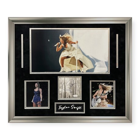 Taylor Swift // Autographed CD Cover + Framed Ver.2