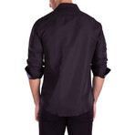 Do Me A Solid Long Sleeve Shirt // Black (2XL)
